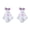 Purple, variant on Pet Duck Shoes for Call Duck and Poultry, Anti-Slip Outdoor Protective Footwear, Dirt-Proof Breathable Bird Boots for Pavement and Outdoor Walks, Safety Pet Supplies - Pink
