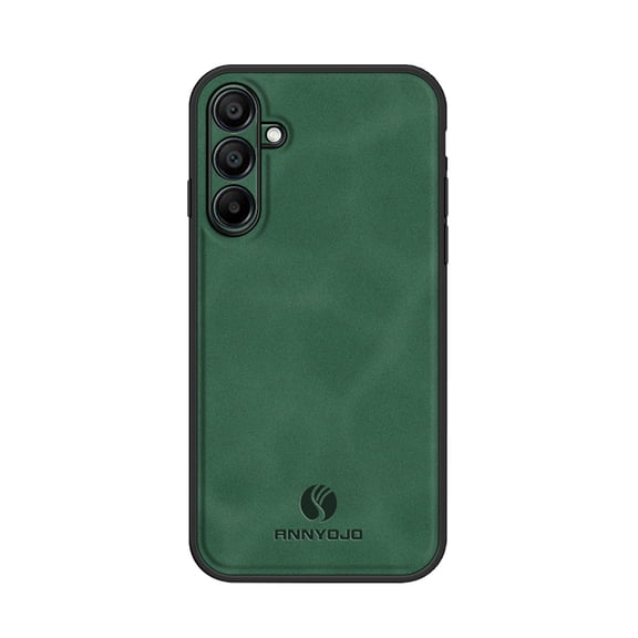 TECH CIRCLE for Samsung Galaxy A32 5G Shockproof Leather Magnetic Case slim Matte 2 in 1 Drop-Proof PC TPU Cover Full Camera Protection Built-in Car Magnetic Mount,Darkgreen