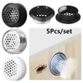 thumbnail image 4 of Vent Mesh Holes Ventilation Grilles with Easy to Install Dual Panel Screw Thread Design for 5 Wardrobe Shoe Cabinets, 4 of 4