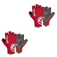 thumbnail image 2 of Guantes de ciclismo Wosthever 1 par Rojo L multiusos, 2 of 6
