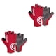 thumbnail image 3 of Guantes de ciclismo Toystoory 1 par medio guantes Rojo XXL 2piezas, 3 of 6