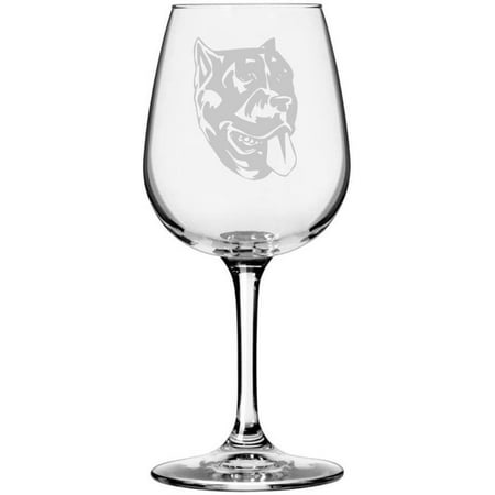 

Kanni Dog Themed Etched 12.75oz Libbey Wine Glass