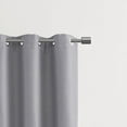 thumbnail image 3 of VCNY Home Ombre Charcoal Grommet Blackout Curtain Panel, 52" x 90", 3 of 5