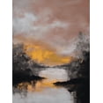 thumbnail image 1 of Qisvanset Abstract Landscape Canvas Wall Art Print 15.75x11.81 Inches, 1 of 8