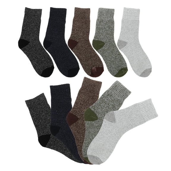 Masteelf  5 Pairs Fleece Warm Socks Medium Tube Baby Tweezers Boot Outdoor Winter Woman