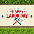 thumbnail image 4 of Decorative Design Labor Day Banner Festive Theme Happy Labor Holiday Display for Celebration Outdoor Event Indoor Party, 4 of 8