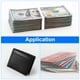 thumbnail image 5 of Bandas de goma de silicona Uxcell, paquete de 10, bandas elásticas de silicona de 20x7mm, negras, 5 of 5
