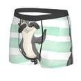 thumbnail image 5 of Goofa Cute Raccoon Printed Men's Boxer Briefs Underwear, Moisture-Wicking Underwear, Trunk,Soft and Breathable Cotton Underwear-Small, 5 of 9