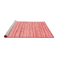 thumbnail image 2 of Ahgly Company Machine Washable Indoor Rectangle Abstract Red Modern Area Rugs, 7' x 10', 2 of 4