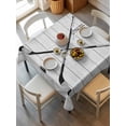 thumbnail image 6 of Ice Hockey Table Cloth, Farmhouse Rustic Ball Sport Game Wooden Grain Waterproof Tablecloth for Square Tables, Reusable Washable Fabric Table Cover for Restaurant Kitchen Dining Tables 60"x60", 6 of 6