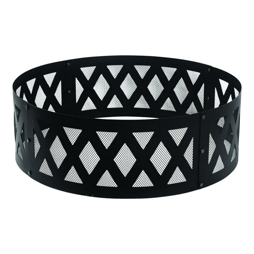 Steel Wood Burning Fire ring