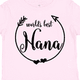 thumbnail image 4 of Inktastic World's Best Nana Girls Toddler T-Shirt, 4 of 5