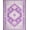 Purple, Pattern 4, variant on ODIKA Beside Inspired Watercolor Swirl Tiny Scatter Ombre Gradient for Dorm Room, Small Living Apartment, Stain Resistant Low Profile