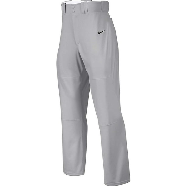 Nike Men's Longball Open Hem Baseball Pants-Light Gray - Walmart.com ...
