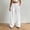 White, variant on ZUBKTE Women's Drawstring Elastic Waist Active Jogger Wide Leg Pants Loose Fit Casual Sports Pants for Women Y2K Streetwear with Pockets S‑2XL