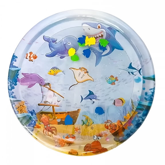 LAMIRO Cats Pet Water Bed,Cat Water Mat,Pet Waterbed for Dogs,Cooling Mat,Thickened Water Sensor Play Mat for Cats & Dogs (100100Cm/39.439.4In)