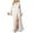White, variant on Kaemgyyd Long Sleeve Robes for Women Mesh See Through Ruffle Trim Wedding Bride Robe Nightgown Elegant V Neck Belted Loungewear