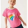 thumbnail image 3 of Aolyty Toddler Girls T-Shirt Set Rainbow Tops 3T, 3 of 6