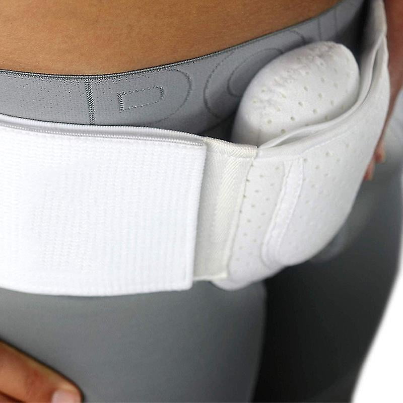 Waca09 Inguinal Hernia Belt For Men Left Or Right Side Post Surgery Inguinal Hernia Support Truss White