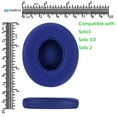 thumbnail image 6 of Geekria QuickFit Replacement Ear Pads for Beats Solo 2 (B0534) & Solo 3 (A1796) Wireless On-Ear Headphones, Ear Cushions (Deep Blue), 6 of 6