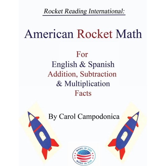 American Rocket Math: English and Spanish Edition, (Paperback)
