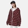 thumbnail image 3 of Lsque Red Buffalo Plaid Merry Christmas UPF 50+ Lightweight Sun Protection Men's Women's Long Sleeve Shirt, Hoodie Performance -3X-Large, 3 of 9