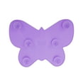 thumbnail image 4 of Unique Bargains Butterfly Makeup Brush Cleaning Mat 1 Pc Purple, 4 of 6