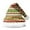 Hot Pink, variant on AJGRHE Printed Santa Hat Thick Unisex Kids Adults Festive Party Accessory Double Winter Cap Red S