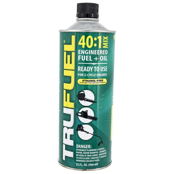 CUB CADET 6525538 TruFuel 40:1 Pre-Mix 32oz Can 2-Cycle Engine Full Synthetic