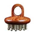 thumbnail image 4 of Cepillo de madera para masaje corporal, herramienta de raspado, masajeador de cabeza compacto y relajante manual, cepillo raspador Guasha para muslos, 4 of 9