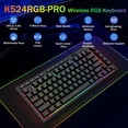 thumbnail image 2 of Teclado inalámbrico portátil para juegos Redragon K524RGB-PRO, 2 of 9