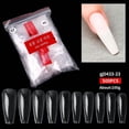 thumbnail image 1 of Uñas Ballerina HUOGUO, 500 unidades, transparentes, sin arrugas, 1 of 4