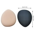 thumbnail image 3 of Finger Makeup Sponges, Mini Finger Puff, Soft Cosmetic Makeup Tools for Foundation and Concealer Application, Small Size Beauty Sponges with Ribbon Handle, Washable Reusable Puff Pads for Face, 3 of 4