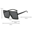 thumbnail image 5 of Womens Sunglasses Oversized Glasses Black Farme, 5 of 8