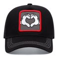 thumbnail image 1 of Gorra de béisbol Hands Hearts Anime para niños de 56 a 58 cm, ajustable, 1 of 3