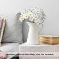 thumbnail image 4 of 6 Bundles Wildflowers Fake Daisy Outdoor Artificial Flowers UV Resistant Silk Wild Flower Bouquets Bulk Faux Plants Plastic Greenery for Decoration Vase Floral Spring Home Decor, 4 of 5