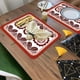 thumbnail image 5 of RKSTN Retro Placemats Placemat Leather Home Printing Insulation Pad Watertight Placemat Hotel Non-Slip Western Food Mat, 5 of 8