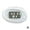 white, variant on 3D FitBud Simple Step Counter, Walking Pedometer with Clip & Lanyard