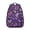 Purple-8, variant on Tropical Floral School Backpack Jungle Leaves and Hawaiian Print Design Exotic Summer Beach Bag for Students