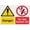 Warning Sign 2, variant on Contractor Will Not Be Responsible 8"x12", Aluminum Tin Warning Signs for Home Outdoor Garden, Durable Liability Sign