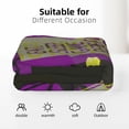 thumbnail image 6 of XMXT Throw Blankets, Game Sticker Handle Two Color Pattern Fuchsia Bed Blanket for Bedroom Sofa, 50 x 70 inches Multicolor, 6 of 9