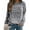 Light Gray, variant on Womens Oversized Sweatshirts Long Sleeve Letter Printed Tops Crew Neck Comfy Fall Winter Pullover 2025 Fashion Outfits Clothes