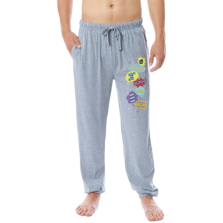 

The Big Bang Theory Mens Bazinga! Comic Sayings Jogger Pajama Pants (XXX-Large)