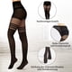 thumbnail image 4 of Guardurnaity 3 pares de medias sexis, calcetines de red, medias de malla caladas, accesorios atractivos para citas, accesorios negros para mujer, Accesorios de disfraces, 4 of 6