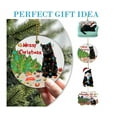 thumbnail image 4 of XEOVHV Christmas Tree Cats Ornaments, Cute Cats Decoration Ornament, Christmas Tree Car Acrylic Handicraft Ornament Pendant, Double Printed Christmas Tree Hanging Ornaments, Gifts for Cats Lover, 4 of 6