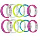 thumbnail image 1 of EeaseMX 10 pulseras luminosas acrílicas con luces LED de colores, pulseras brillantes para conciertos y fiestas (colores surtidos), 1 of 7