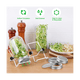thumbnail image 3 of Kit de germinación, tapas de acero inoxidable para frascos de germinación, tapas de malla para frascos de boca regular para enlatado de 3,3 pulgadas, 3 of 6
