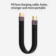 thumbnail image 4 of Tholdsy Cable adaptador Flexible tipo c para teléfono, caja de disco duro para teléfono móvil, convertidor portátil de 40Gbps, conector de Juegos de teclado y mouse para computadora Hombre a Mujer, 4 of 6