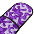 thumbnail image 2 of Dailycode Double Sided Oven Mitt with Loop Heat Resistant Kitchen Long Potholders 7" x 35" Purple Dream, 2 of 6