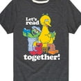 thumbnail image 3 of Sesame Street - Lets Read Together - Toddler and Youth Short Sleeve Graphic T-Shirt, 3 of 5